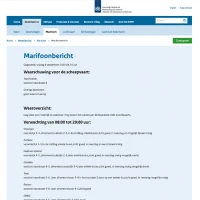 KNMI - Marifoonbericht