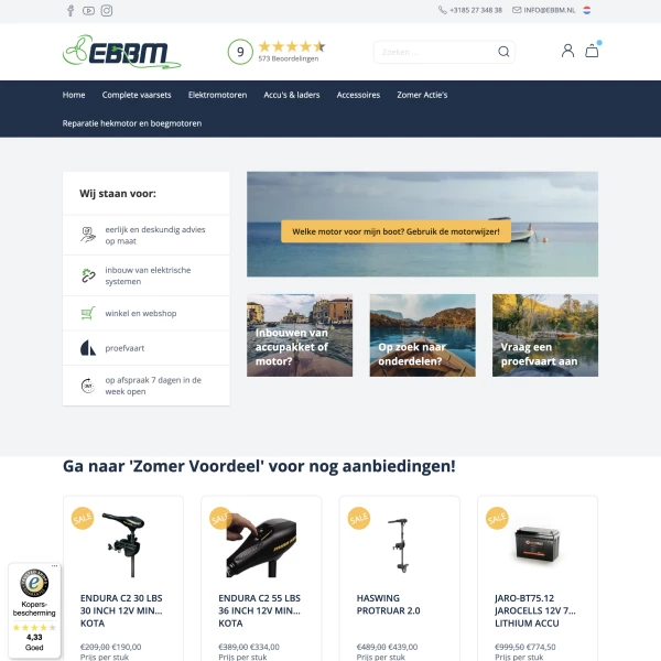 EBBM elektrisch varen en meer!